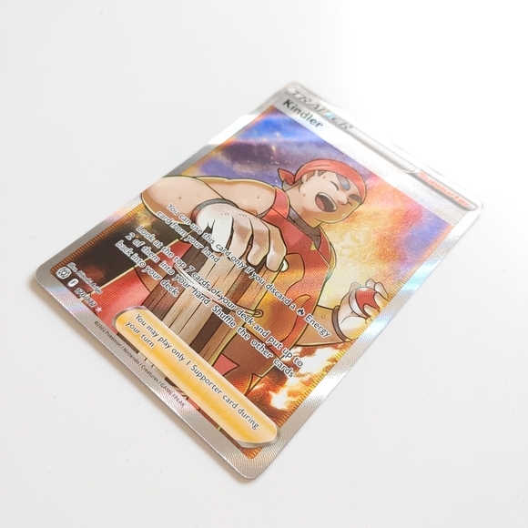 Pokemon Kindler full art holo trainer card 170/172 Brilliant Stars - Picture 4 of 5